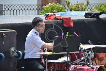 Muestra de artesanía y concierto de la Banda de Música de Telde (Foto Francisco Javier Santana/TA)